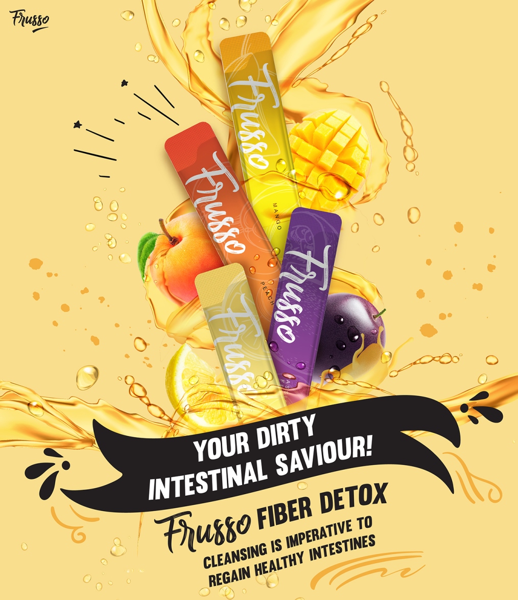 Wellous Frusso WellnessMall SG Wellous Products Singapore - Fiber Detox cleaning is imperative to regain healthy intestines